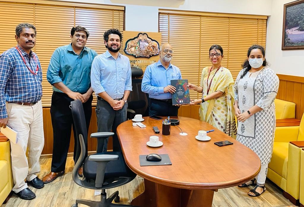 Visit of SDG Advisor, NITI Aayog in connection with the release of Multi- Dimensional Poverty Index